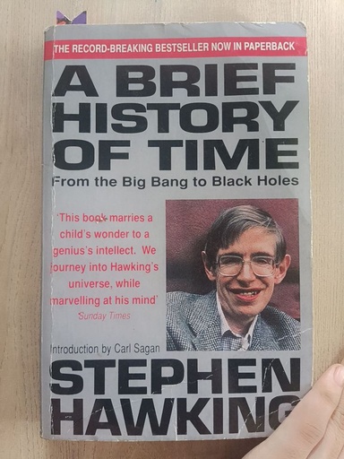 A BRIEF HISTORY OF TIME BY STEPHEN HAWKING